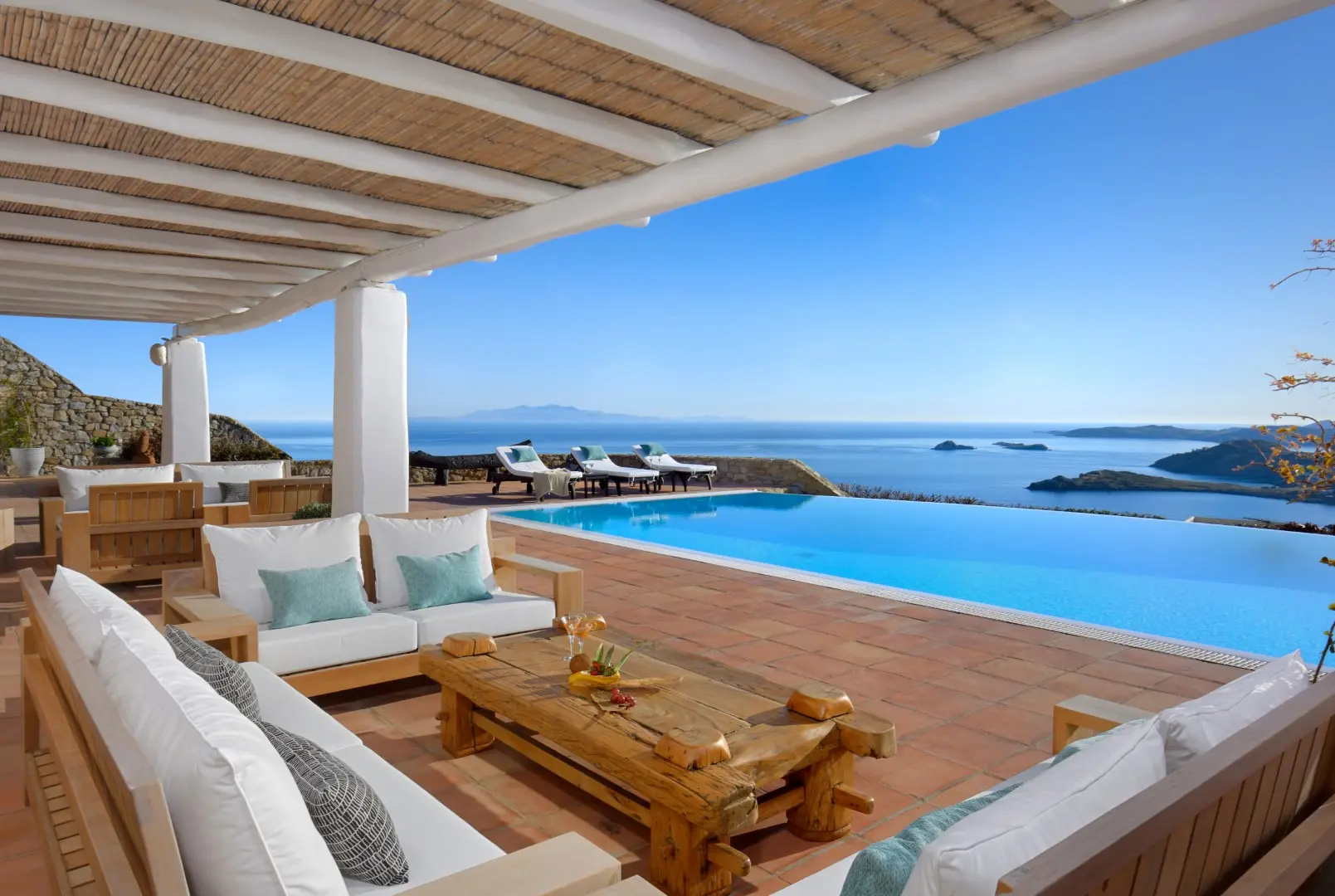 1 - verkoop huis uitzicht op zee mykonos - cycladen zuid-egeïsche eilanden griekenland