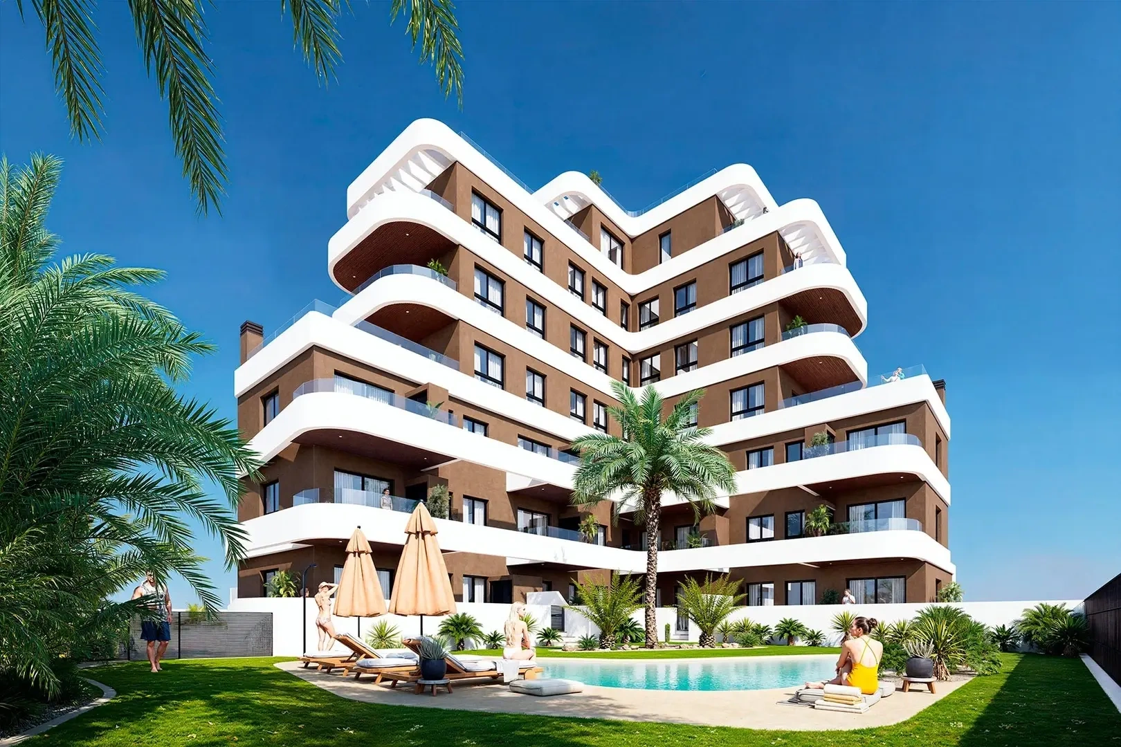 1 - продажа квартира вид моря guardamar del segura валенсия испания