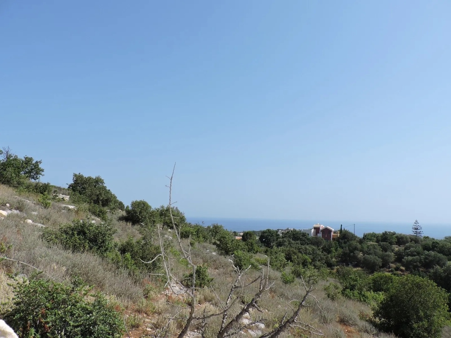2 - verkoop terrein uitzicht op zee geráni crete griekenland