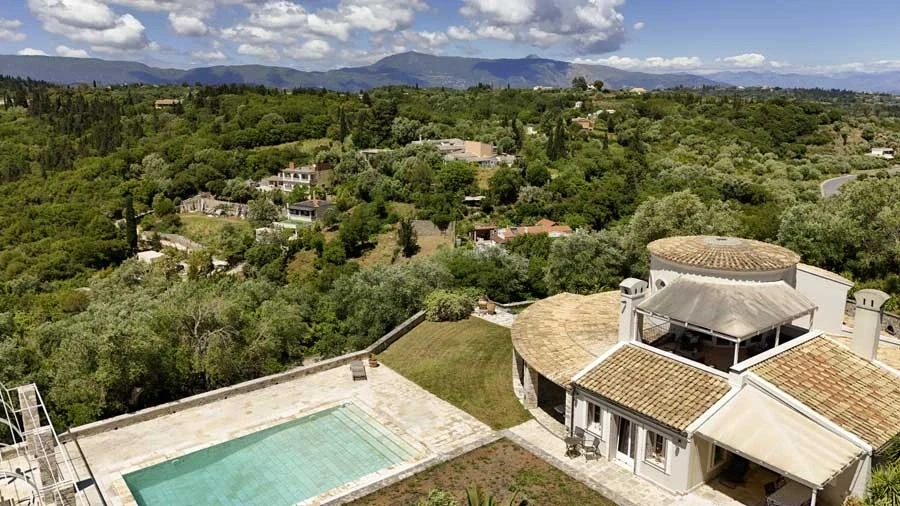 1 - vente villa corfu îles ioniennes grèce