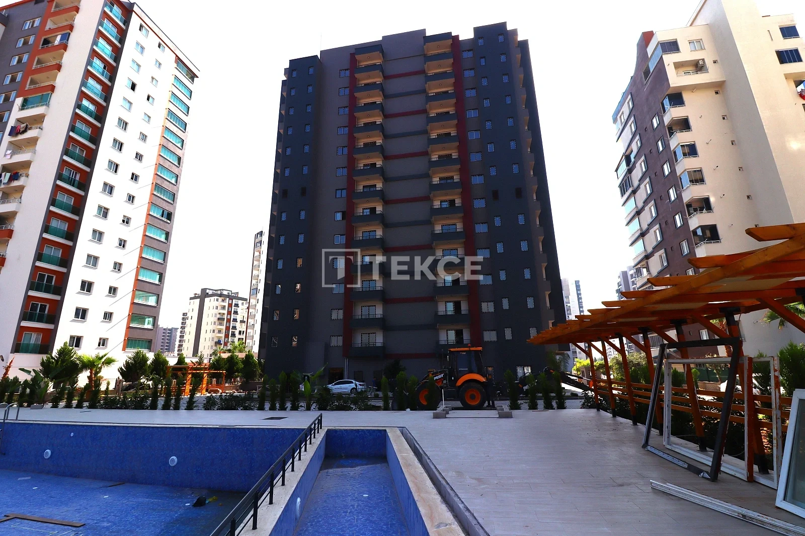 2 - vente appartement plage à pied mezitli mersin turquie