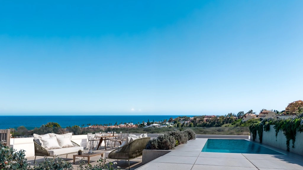 1 - venta apartamento vista al mar manilva andalucía españa