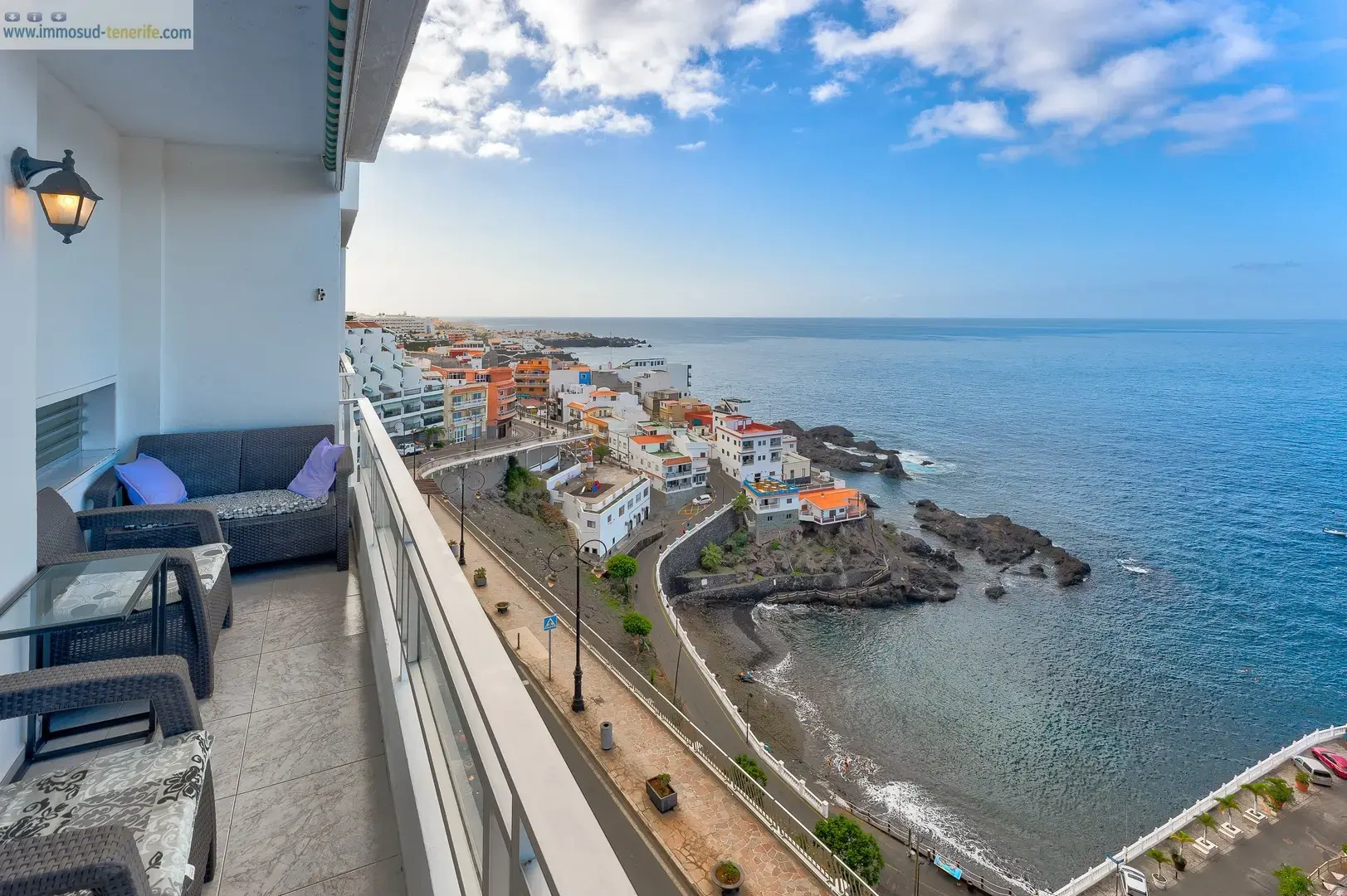 1 - verkoop appartement uitzicht op zee acantilados de los gigantes tenerife - canary islands spanje
