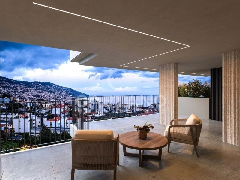 1 bedroom sea view apartment with swimming pool