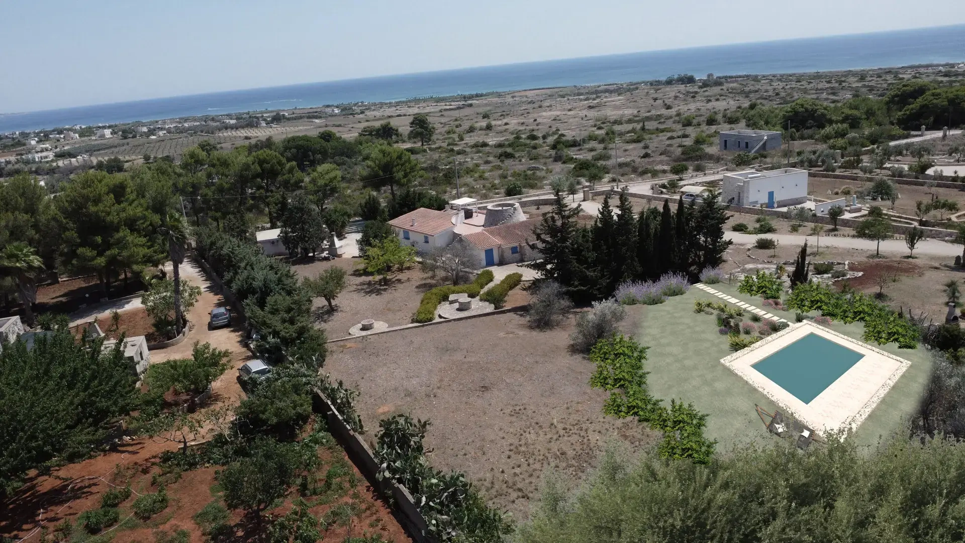 2 - vendita casa vista mare salve puglia italia