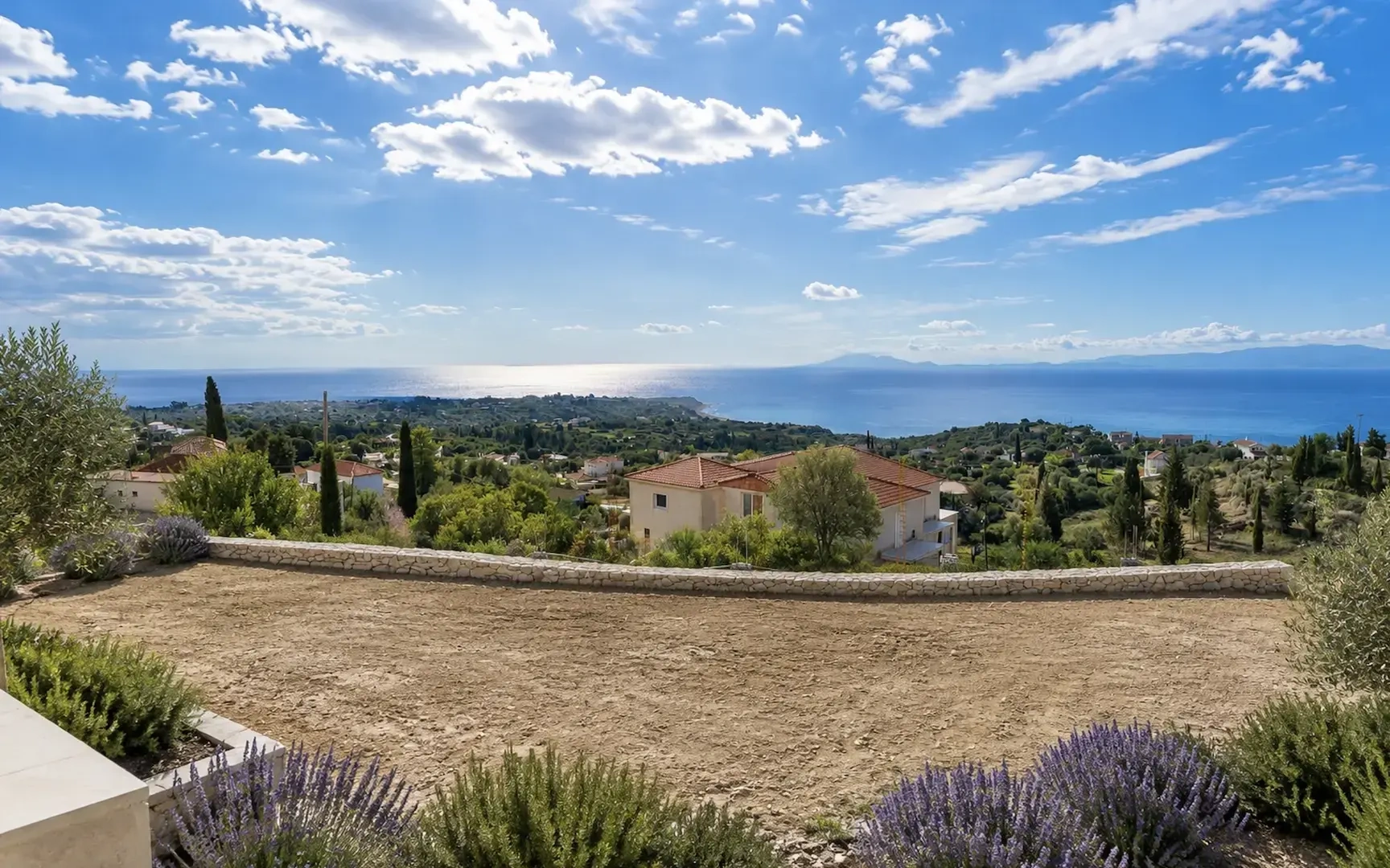 2 - venta construcción nueva vista al mar kefalonia islas jónicas grecia