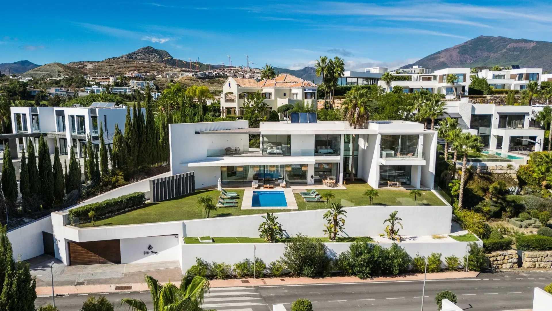 1 - vendita villa vista mare benahavis - costa del sol andalusia spagna