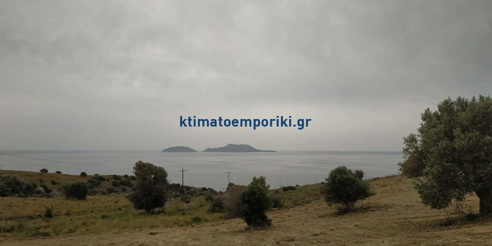 2 - продажа территория вид моря lampi крит греция