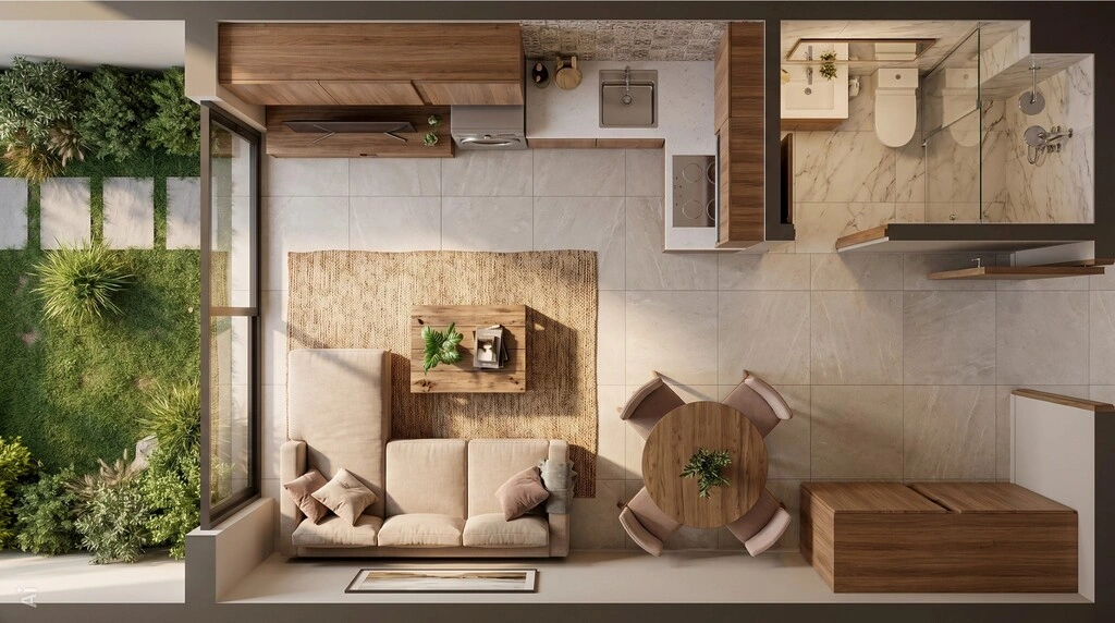 1 - vente appartement plage à pied polýgyros macédoine centrale grèce