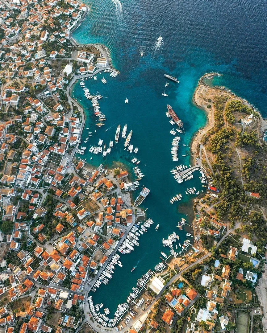 1 - продажа территория вид моря spetses аттика греция
