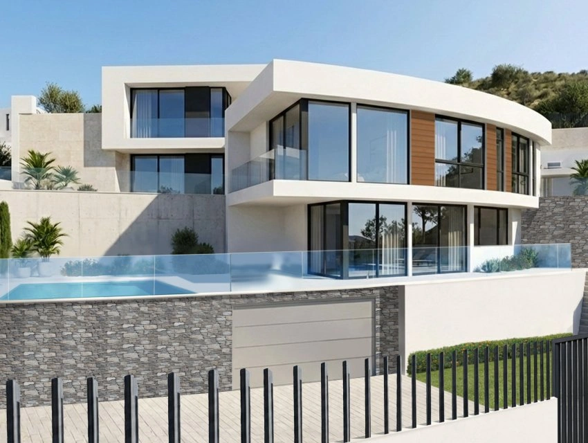 1 - продажа villa ноги в воде бенидорм - costa blanca валенсия испания