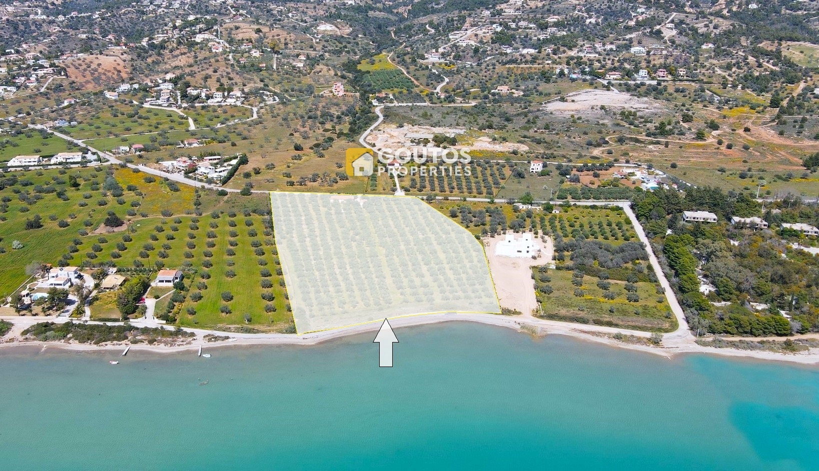 1 - venta terreno vista al mar ákra ververoúda peloponeso grecia
