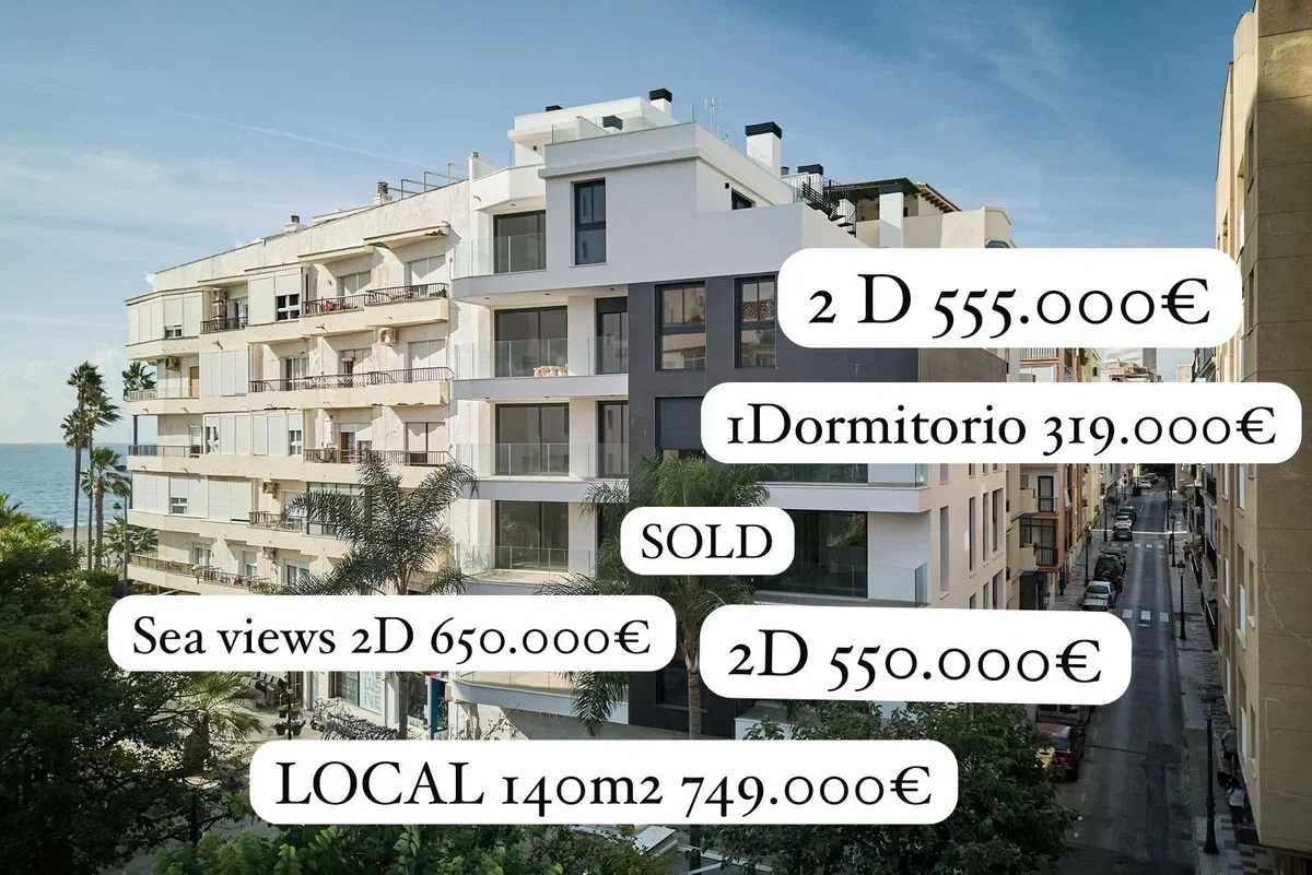 1 - продажа квартира ноги в воде estepona - costa del sol андалусия испания