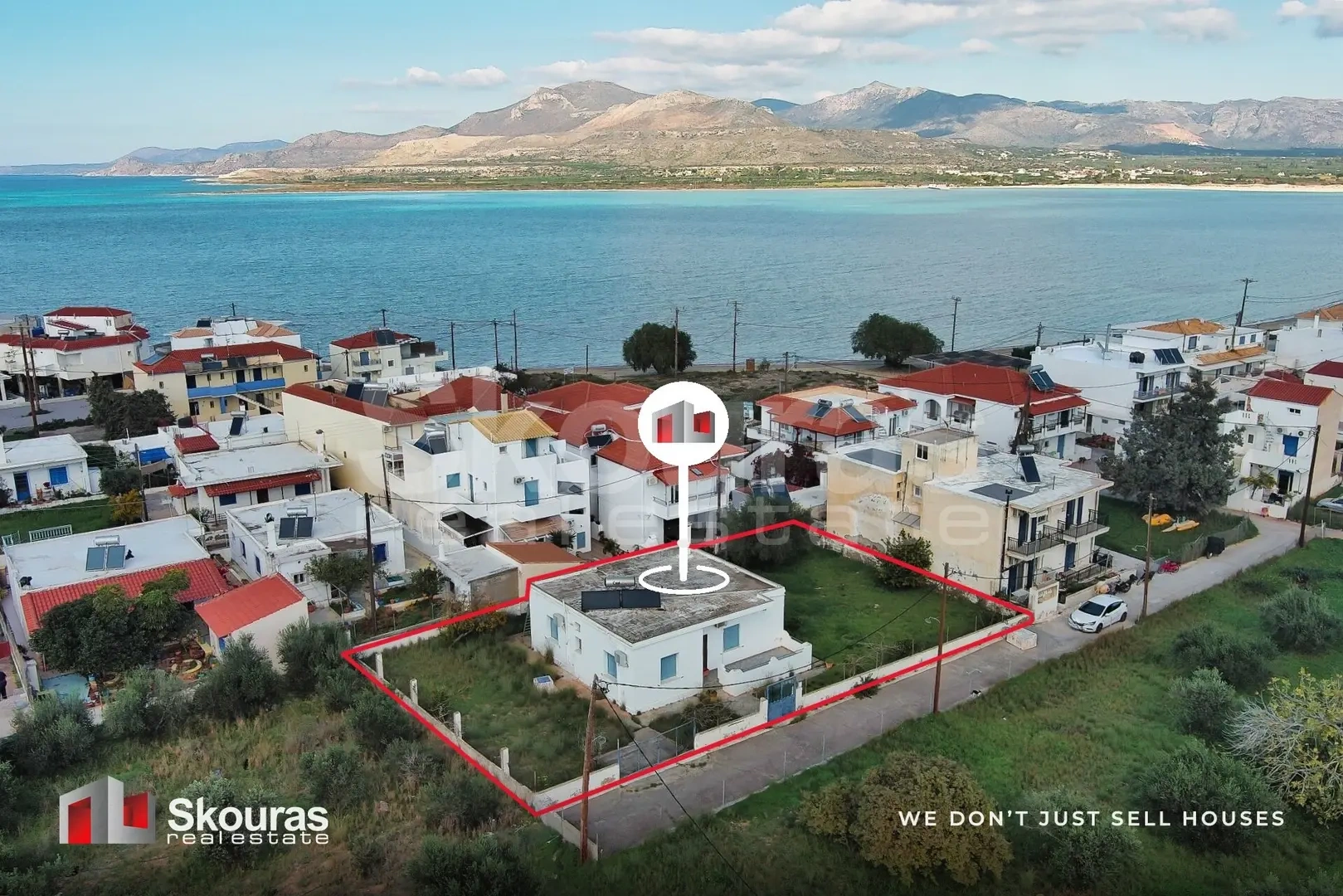1 - vendita casa fronte mare elafonisos / cervi peloponneso grecia