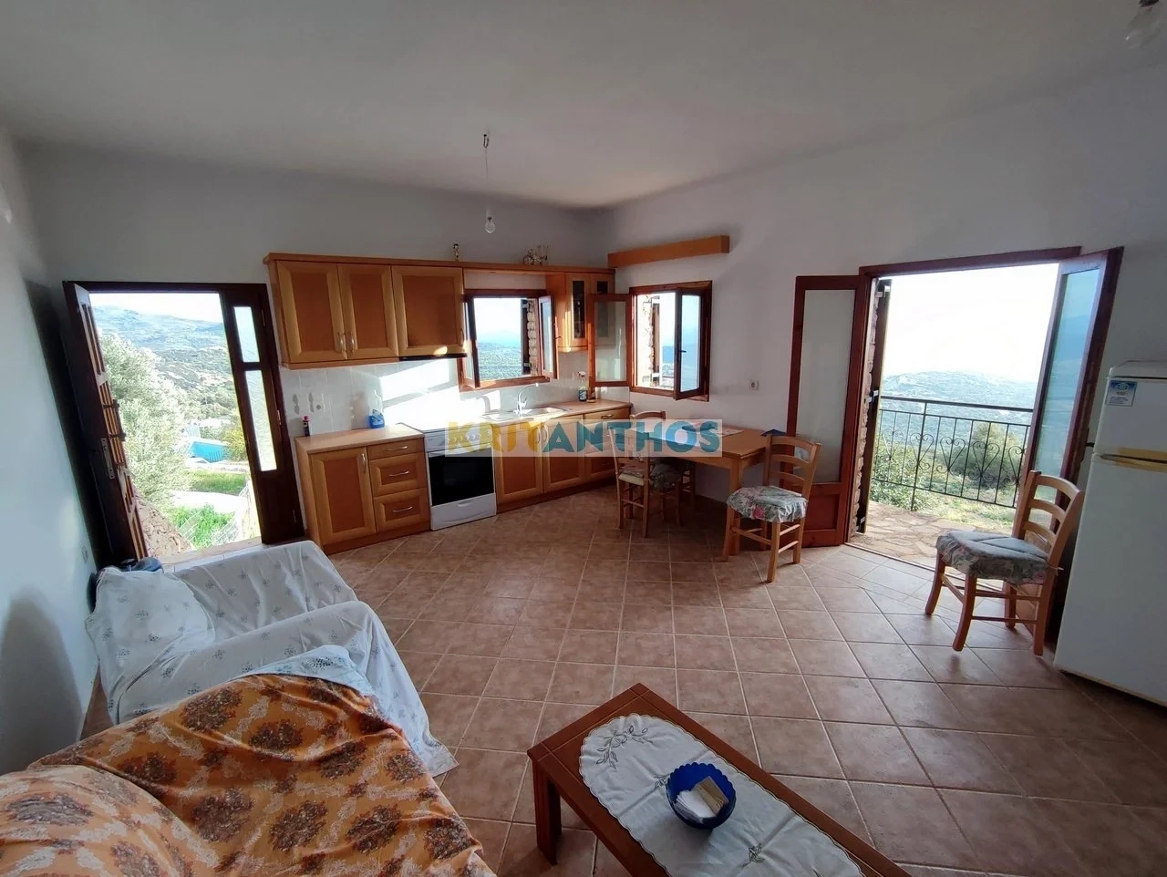 2 - venda apartamento vista de mar triópetra creta grécia