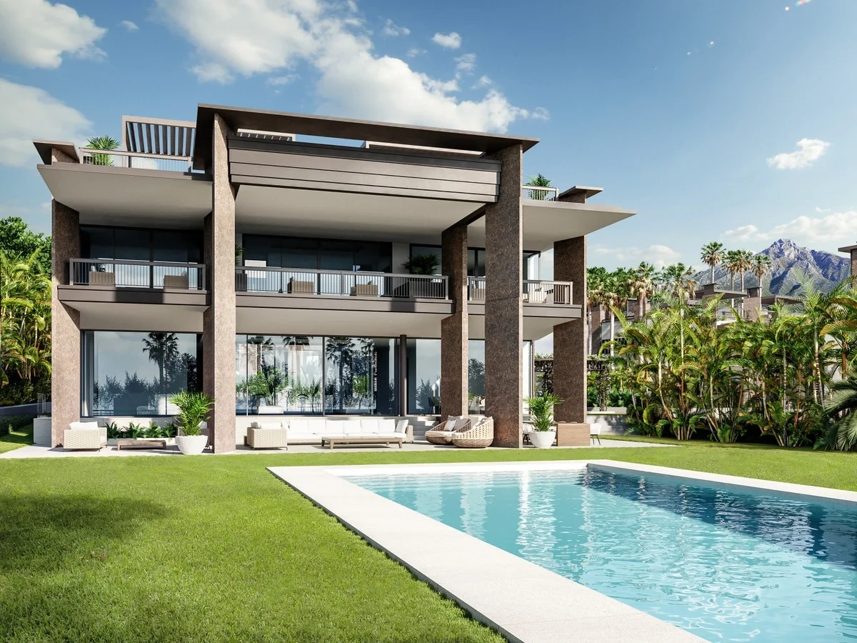 Casa con terraza