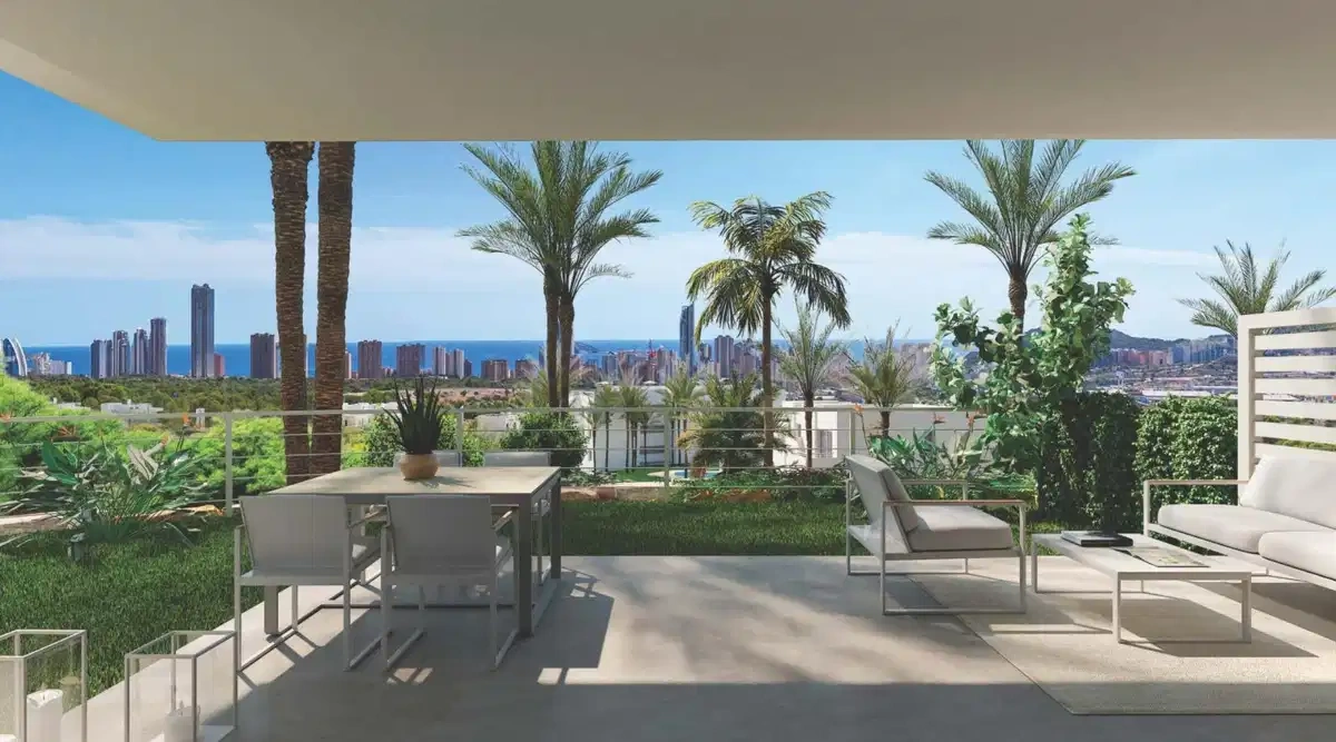 1 - venta apartamento vista al mar finestrat - costa blanca comunidad valenciana españa