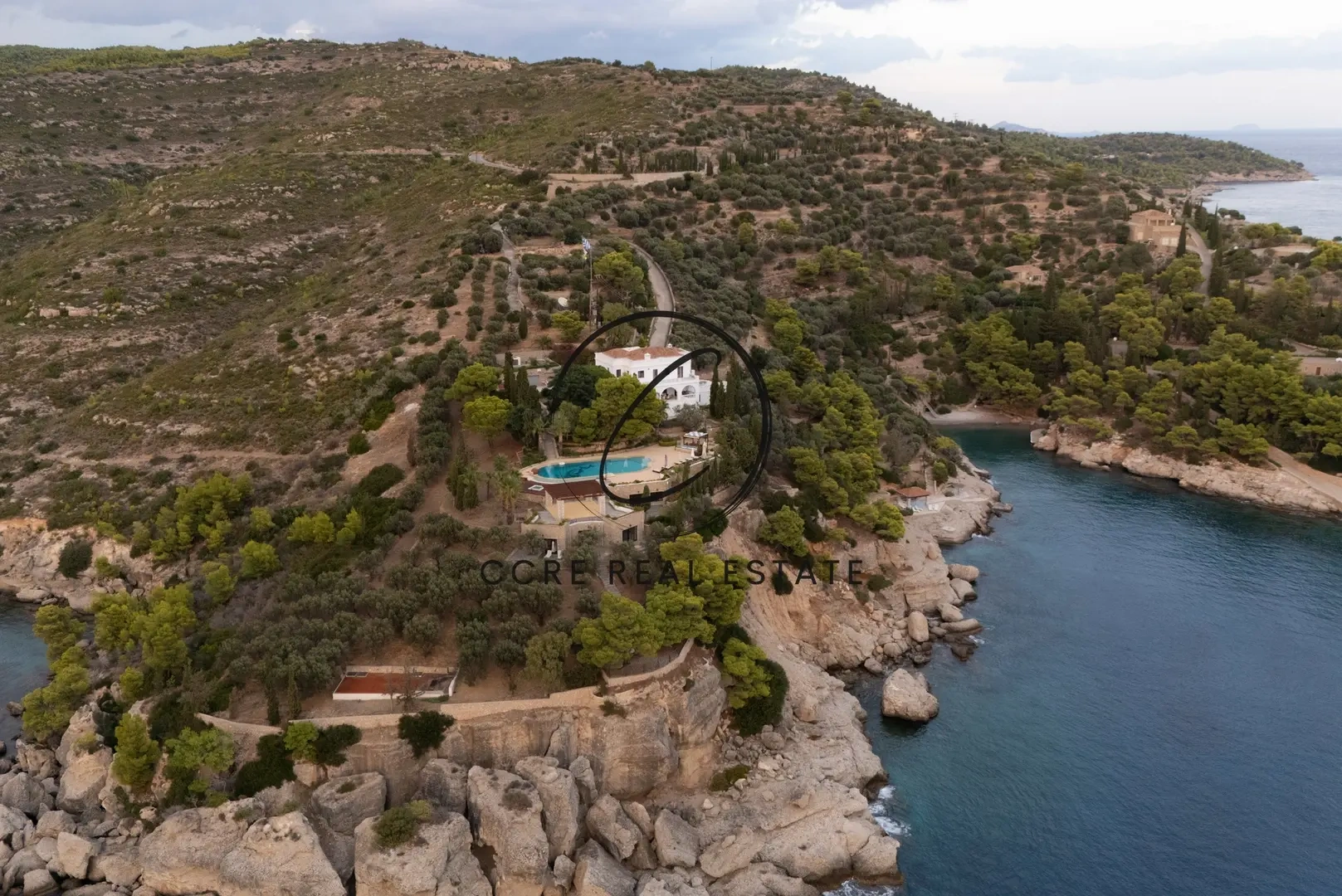 1 - waterfront house for sale in spetses attica greece