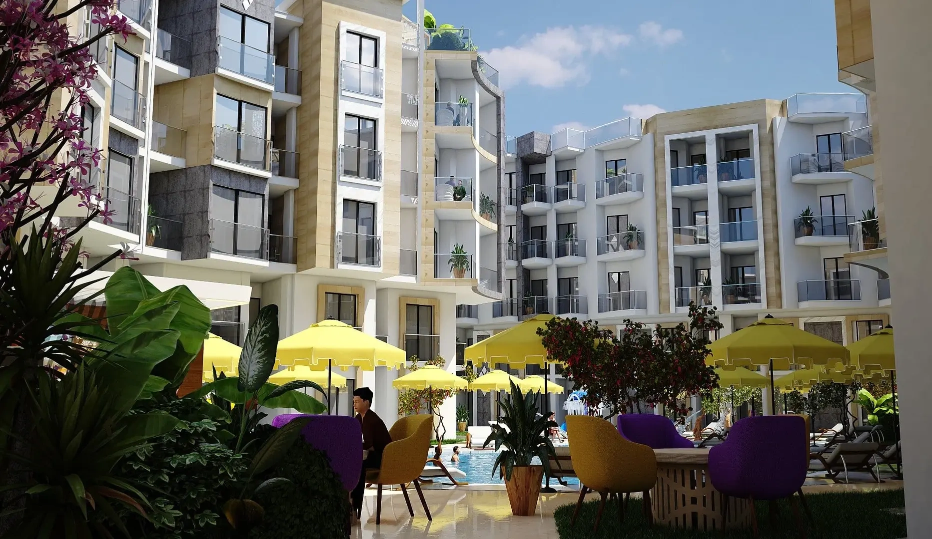 2 - venda apartamento vista de mar hurghada mar vermelho egito