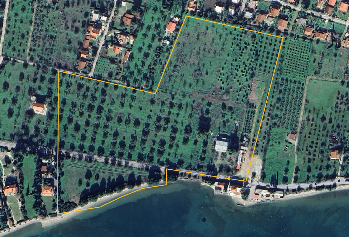 1 - vente terrain vue mer erétria grèce centrale grèce