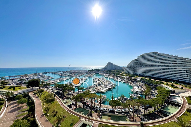 1 - vente appartement vue mer villeneuve-loubet alpes-maritimes france