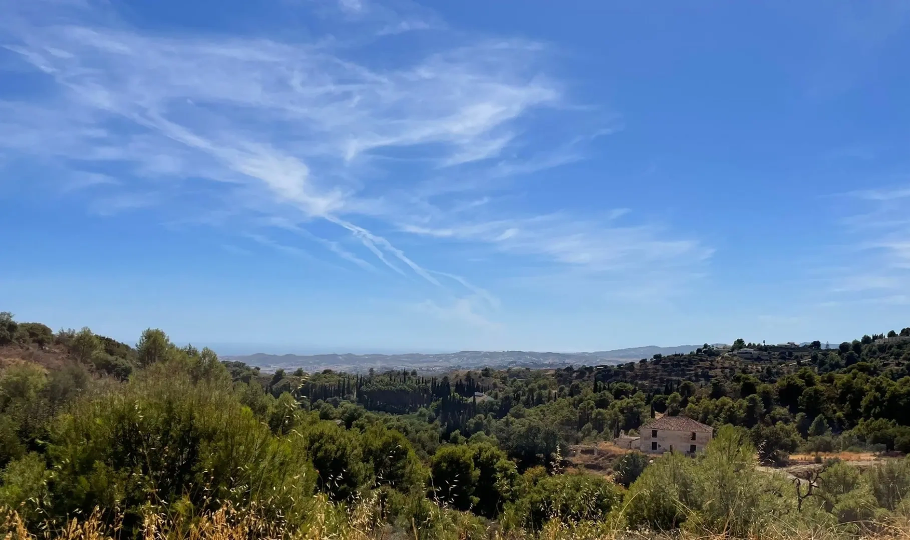 1 - sea view plot of land for sale in mijas andalusia spain