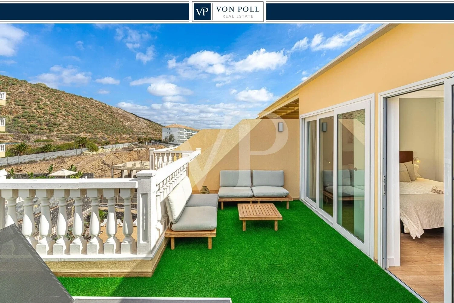 1 - venda apartamento vista de mar palm-mar tenerife - ilhas canárias espanha