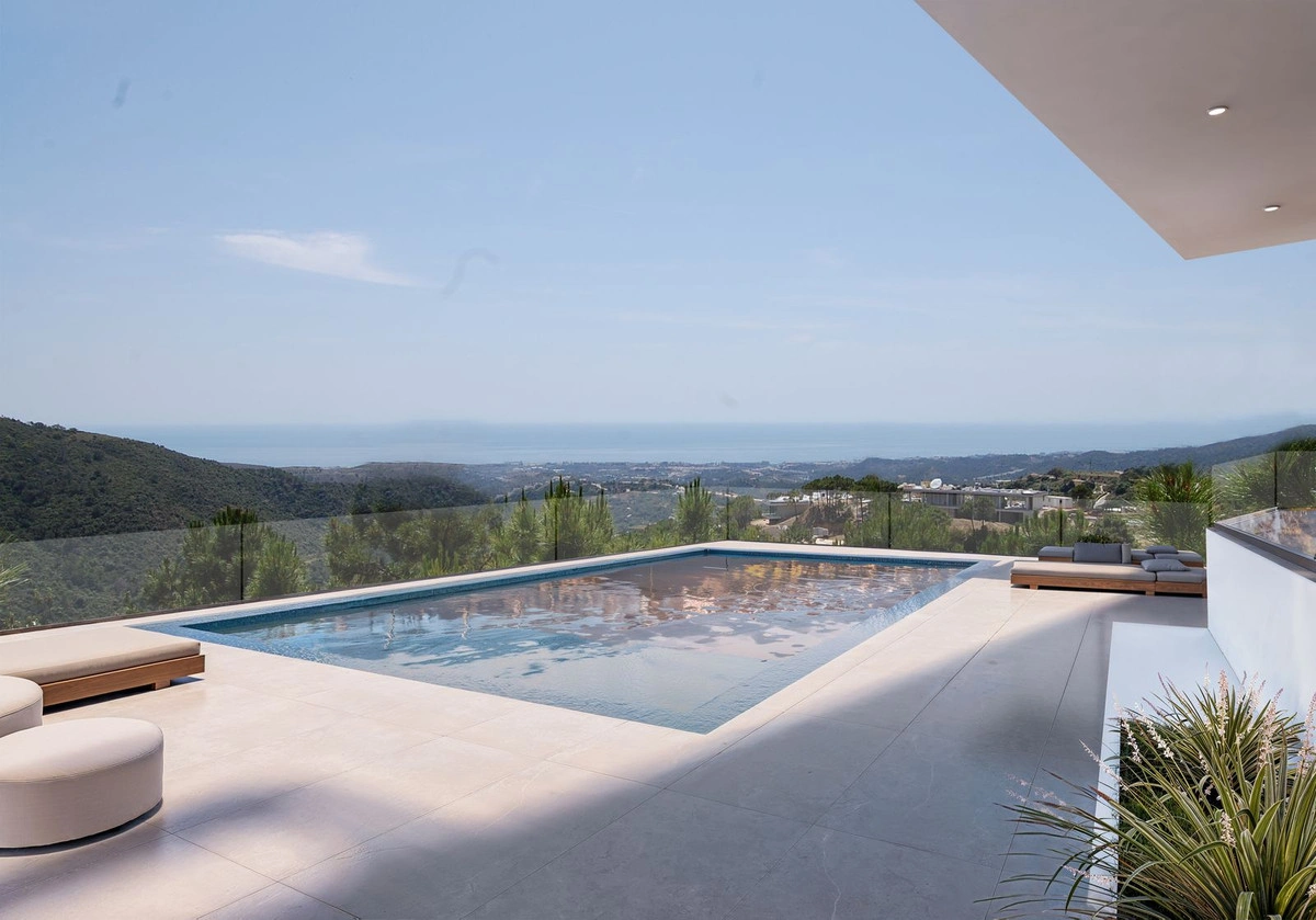 1 - vente villa vue mer benahavis - costa del sol andalousie espagne