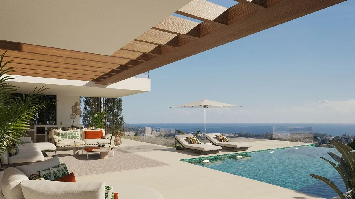 1 - venta villa vista al mar estepona - costa del sol andalucía españa