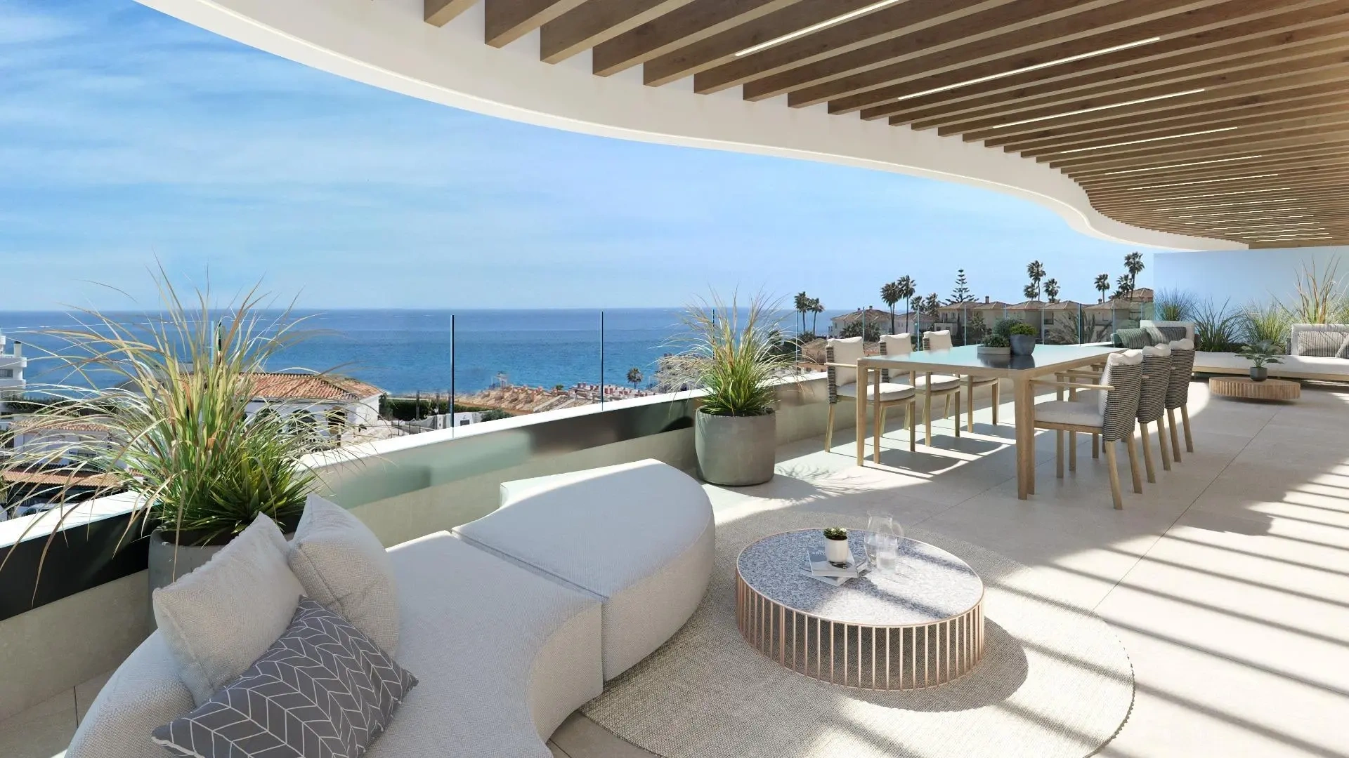 2 - venda apartamento vista de mar mijas andaluzia espanha