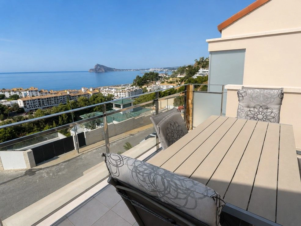 1 - venda apartamento vista de mar altea - costa blanca comunidade valenciana espanha