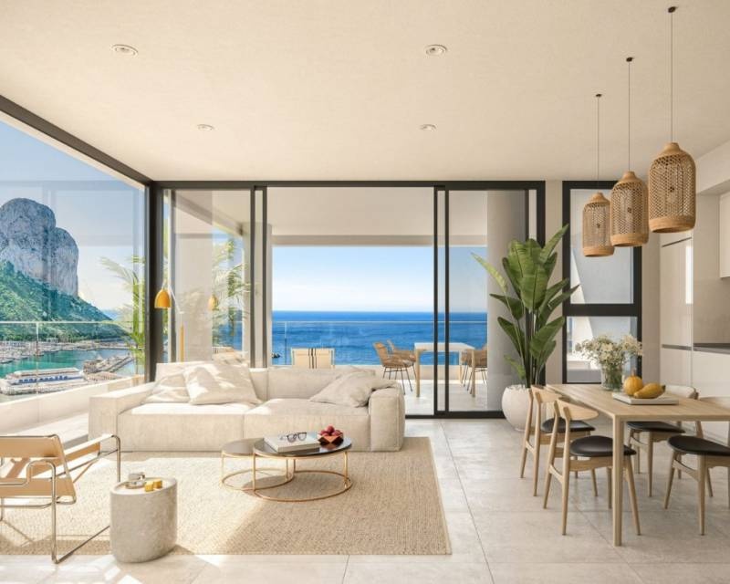 1 - sea view apartment for sale in calpe - costa blanca valencian community spain