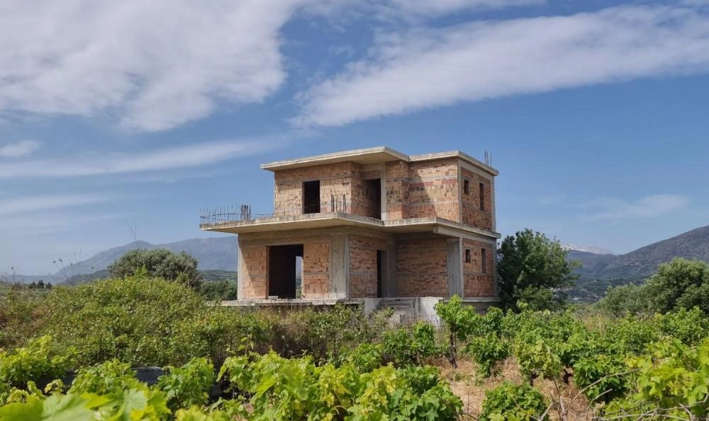 1 - vente maison vue mer áno kalésia crète grèce
