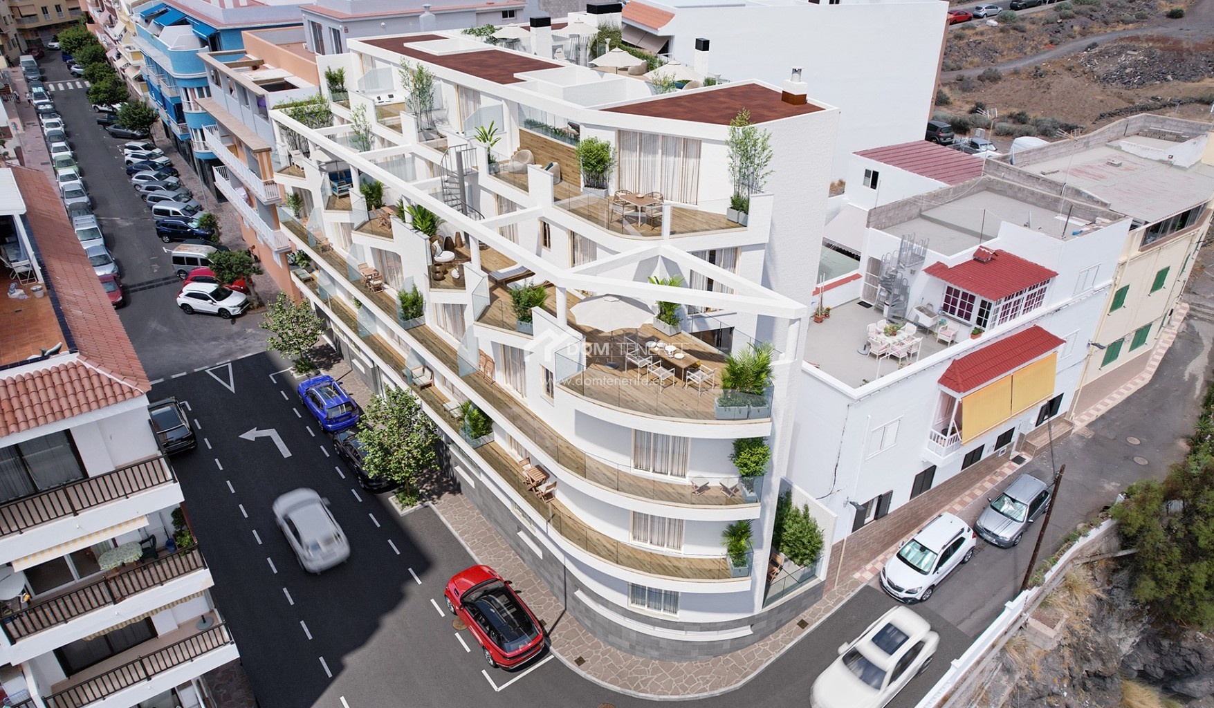 2 - vendita appartamento vista mare santiago del teide tenerife - isole canarie spagna