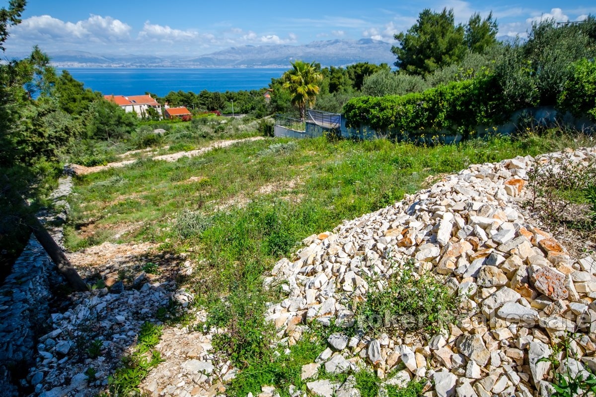 2 - vente terrain vue mer brač split-dalmatie croatie