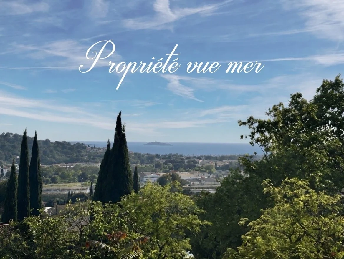 1 - vente propriété vue mer ollioules var france