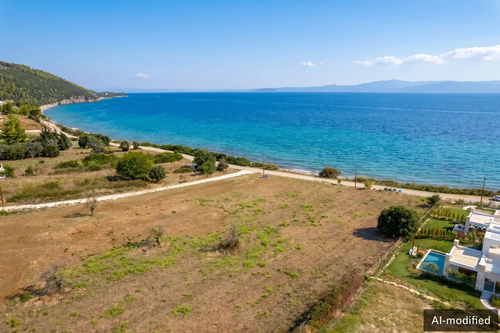 2 - продажа территория вид моря palioúri центральная македония греция