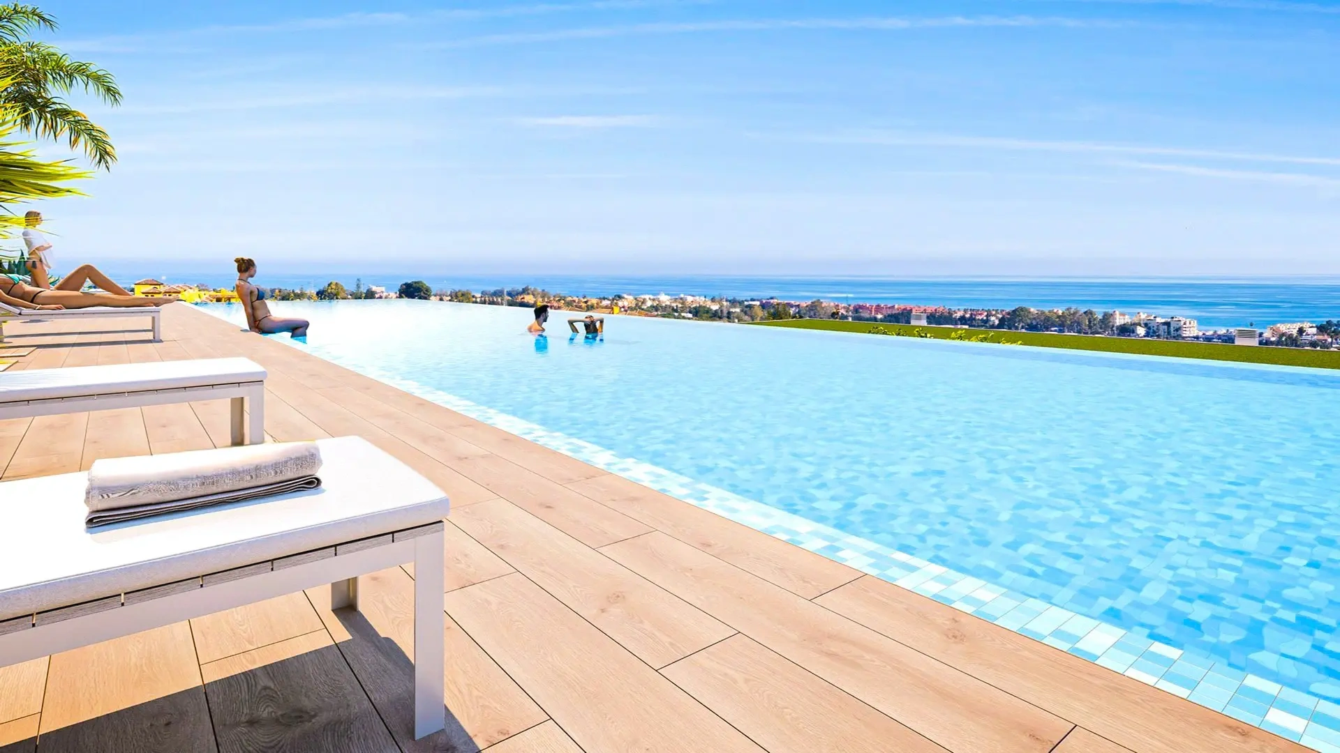 2 - vente appartement vue mer estepona - costa del sol andalousie espagne