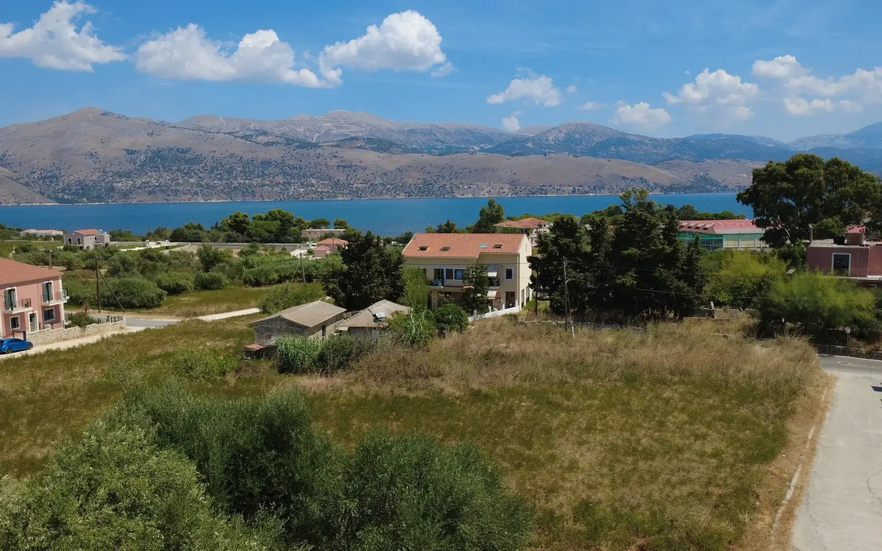 1 - vente terrain vue mer kefalonia îles ioniennes grèce