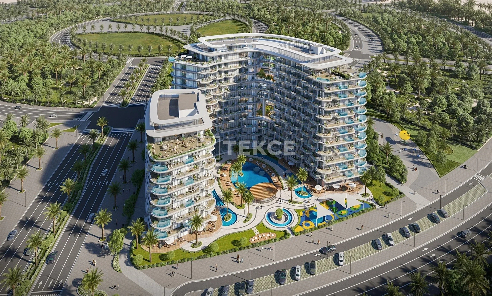 1 - vente appartement vue mer al marjan island ras al-khaimah émirats arabes unis