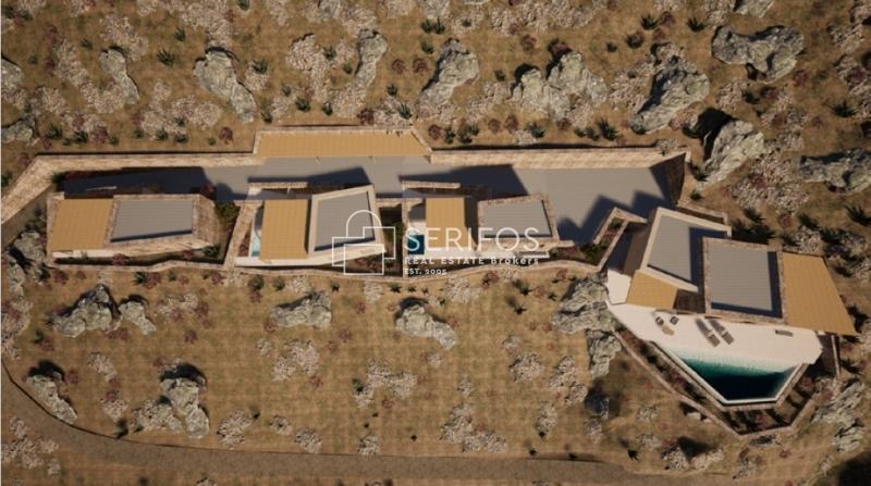 1 - sea view plot of land for sale in serifos - cyclades south aegean greece