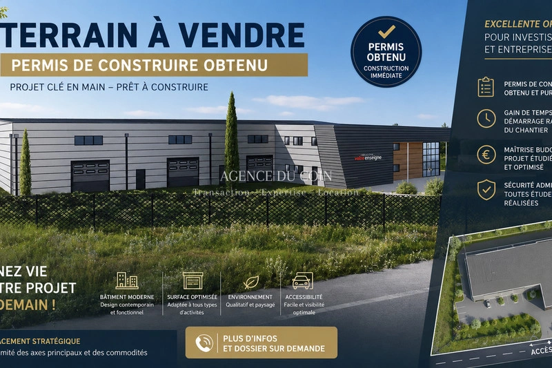 1 - vente terrain les arcs var france