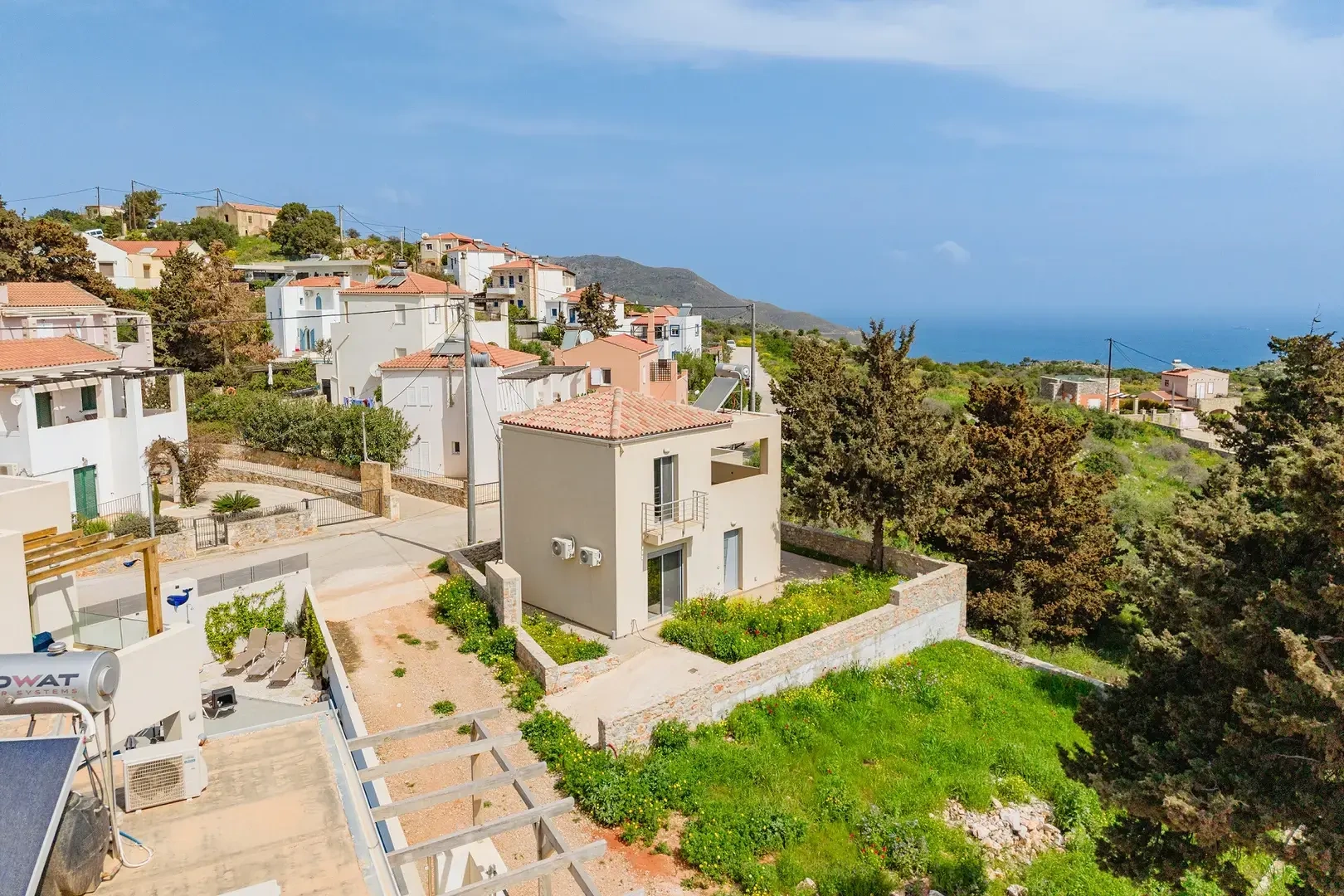 1 - venda casa vista de mar chania creta grécia