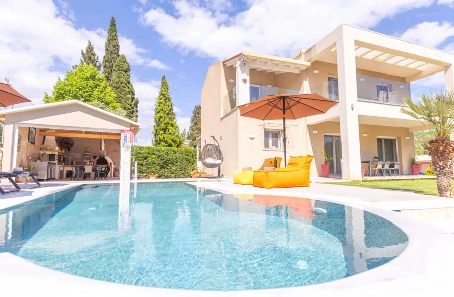 2 - vente villa corfu îles ioniennes grèce