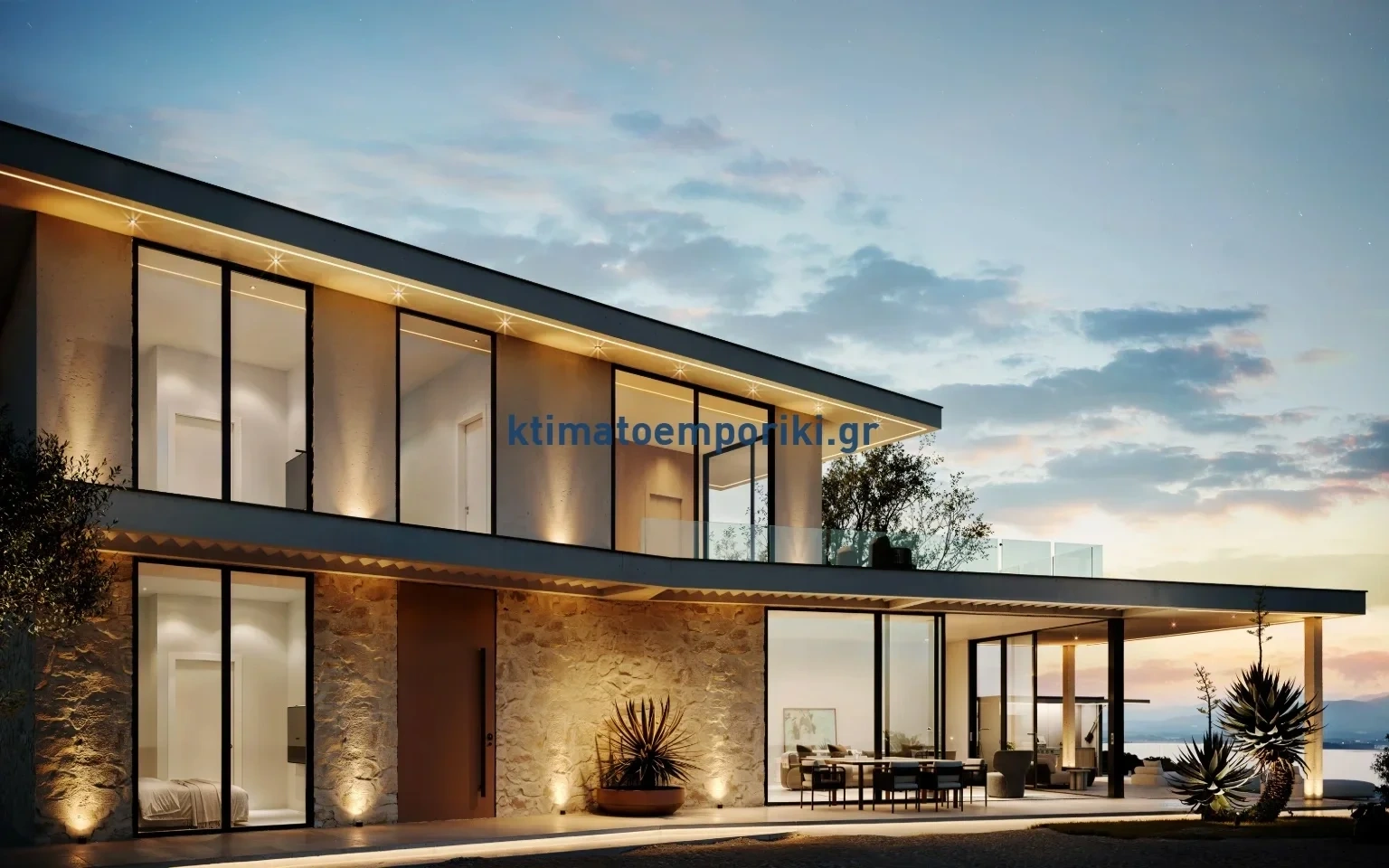 1 - sea view villa for sale in kefalás crete greece
