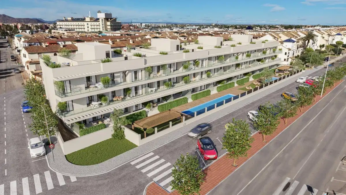 2 - sea view apartment for sale in los alcazares region of murcia spain