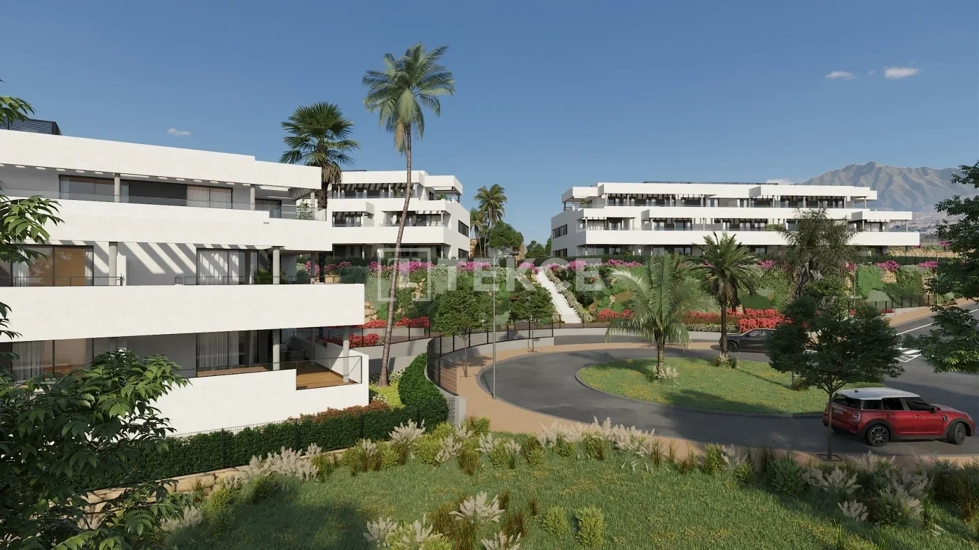 1 - vente appartement vue mer casares - costa del sol andalousie espagne