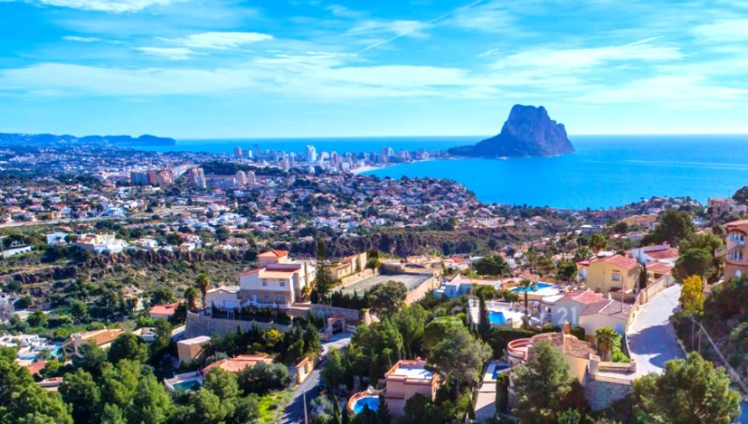 1 - verkauf grundstück meerblick calpe - costa blanca valencia spanien