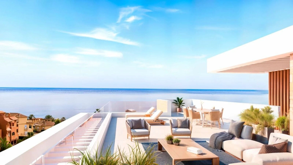 1 - verkoop appartement uitzicht op zee estepona - costa del sol andalusië spanje