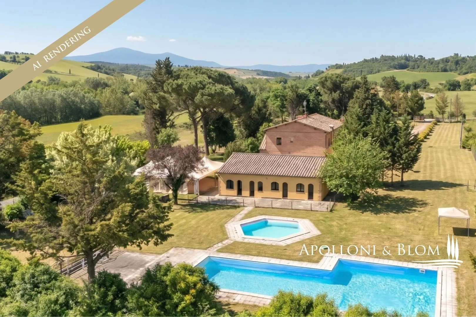 1 - vendita proprietà san giovanni d'asso toscana italia